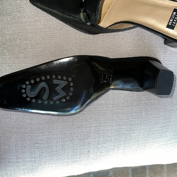 Stuart Weitzman Mule Heels black size: 7.5 - Picture 2 of 7